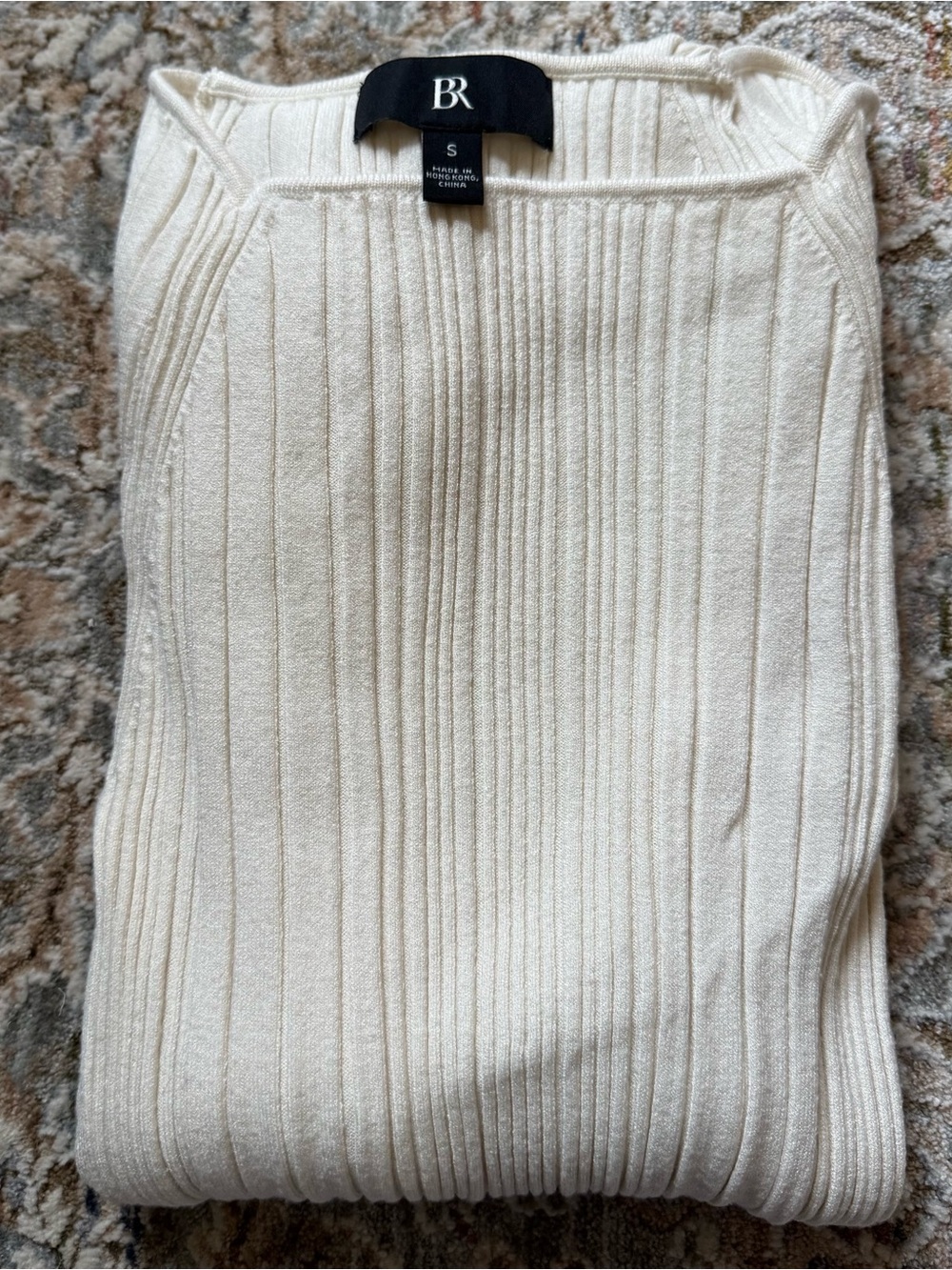 Banana Republic Cream Cece Long Sleeve
Ribbed Top - Picture 5 of 6
